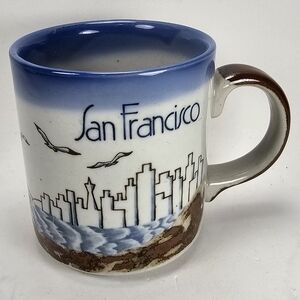 Vintage Mico 'San Francisco' Golden Gate Bridge Mug